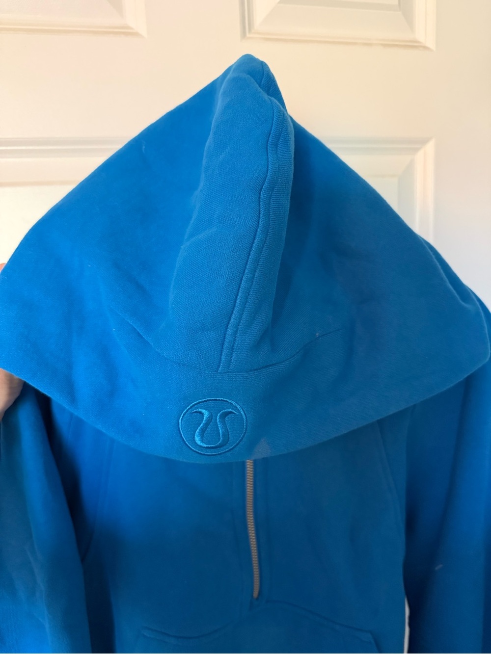 Lululemon Scuba Half-Zip Hoodie, poolside blue - Picture 2 of 4